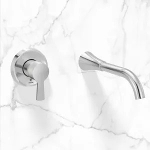 Moen WT430 Moen Jase Wall Mount Tub Filler, One Handle, ADA, 8 GPM, Chrome - WT430