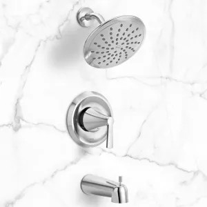 Moen T2343EP Moen Jase Posi-Temp Tub/Shower Trim, ADA, 1.75 GPM, Chrome - T2343EP