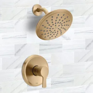 Moen UT2342EPBZG Moen Jase Shower Only Trim, M-Core 2 Series, ADA, 1.75 GPM, Bronzed Gold - UT2342EPBZG