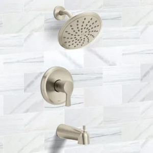 Moen UT2433EPBN Moen Jase Tub/Shower Trim, M-CORE 2 Series, ADA, 1.75 GPM, Brushed Nickel - UT2433EPBN
