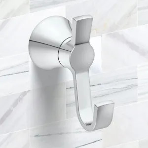 Moen YB0703CH Moen Jase Double Robe Hook, Chrome - YB0703CH