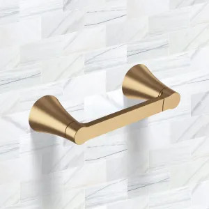 Moen YB0708BZG Moen Jase Pivoting Paper Holder, Bronzed Gold - YB0708BZG