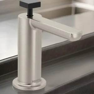Moen S3952SRS Moen Nio Modern Kithchen Soap Dispenser, 18 oz., Spot Resist Stainless - S3952SRS