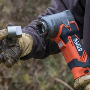Klein BAT20LW Klein 90-Degree Cordless Impact Wrench, 1800 RPM, 300 ft-lb, Tool Only - BAT20LW 