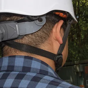 Klein CLMBRSTRP Klein Safety Helmet Chin Strap with 4-Point Attachment, Nylon - CLMBRSTRP