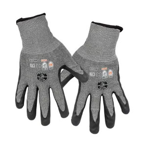 Klein 60197 Klein 2-Pair Work Gloves, Cut Level 2, Touchscreen, XL - 60197 