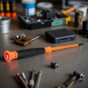 Klein 6233INS Klein Insulated Precision Screwdriver, #0 Phillips, 3