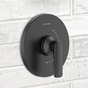 American Standard TU061500.243 American Standard Aspirations Pressure Balance Valve Trim, Lever Handles, Double Ceramic Cartridge, Matte Black - TU061500.243