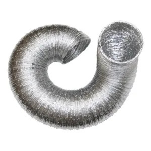 Quietflex  Metalized Jacket Uninsulated Flexible Air Duct - 3