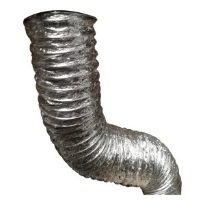 Quietflex Metalized Jacket Uninsulated Flexible Air Duct - 5