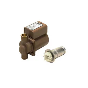 Taco 006-BC4 Taco 1-Phase Cartridge Circulator Pump, 10 GPM, 115V, 1/40 HP, Bronze, 1/2