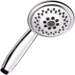 Danze D462022 Danze 503E 3-Function Round Hand Shower with D-Force Technology, WaterSense, EasyClean Jets, 2.0 GPM, Chrome - D462022