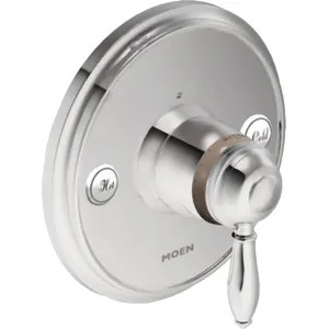 Moen TS32110 Moen Weymouth ExactTemp Single-Handle Valve Trim, Lever Handle, Polished Chrome - TS32110