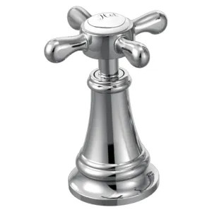 Moen 221642 Moen Weymouth Metal Cross Handle Replacement Kit, Chrome - 221642