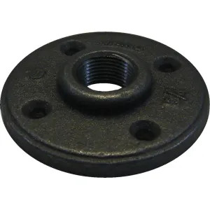 Commodity  Matco-Norca BLKFF34 Black Floor Flange, 3/4-Inch