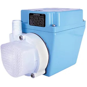 Little Giant 503038 Little Giant 3 Series Oil-Filled Submersible Pump, 1/5 HP, 230V, 32 LPM, 10' Cord, 1/2