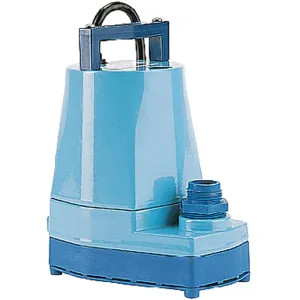 Little Giant 505202 Little Giant 505202 5-MSP Small Oil-Filled Submersible Pump, 1/6 HP, 230V, 12' Cord, 380 Watts, 1/2