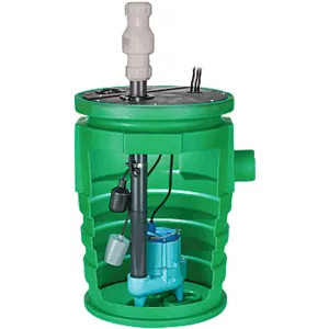 Little Giant 509020 Little Giant Pit+Plus Pre-Assembled Simplex System with 2