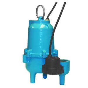 Little Giant 509560 Little Giant Submersible Sump/Sewage Pump with 10' Cord, 4/10 HP, 115V, Diaphragm Pressure Switch, Cast Iron - ES40D1-10 (509560)