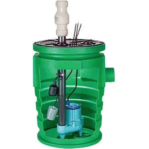 Little Giant 511072 Little Giant Pit+Plus Pre-Assembled Simplex System with 2