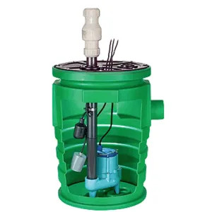 Little Giant 511137 Little Giant Simplex Sump Package, 1/2 HP, 2-inch Vent Size, 2-inch Discharge, 20-inch x 30-inch Basin - 10S-SMPX-LG1A 511137