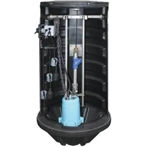 Little Giant 520819 Little Giant Package System, 24” x 72” Polyethylene Basin, 230 Volts, Pre-set Control Float Switches - GP-SMPX-K 520819