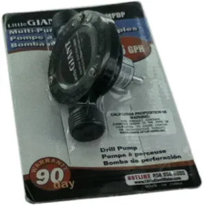 Little Giant 14942003 Little Giant MPDP Multipurpose 3/4-inch Drill Pump, 2.6 gpm,  - 14942003