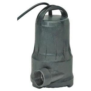 Little Giant PWM2600 Little Giant PWM2600 Direct Drive Waterfall Pump, 2600 gph, 155 W, 1.8 A, 20 ft