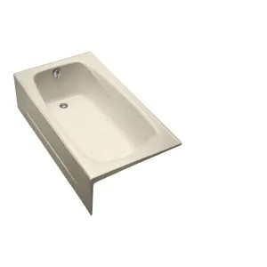 Toto FBY1525RP#12 Toto FBY1525RP Sedona Beige Enameled Cast Iron Bathtub 59-3/4