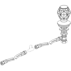 Moen 14373 Moen 14373 Faucet Supply Hose Kit