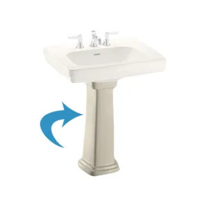 Toto PT530N#12 TOTO PT530N#12 Promenade Sink Pedestal Only - Sedona Beige