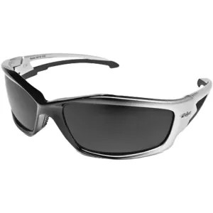 Edge Eyewear  Edge Eyewear SK116 Kazbek Safety Sunglasses - Black Frame, Smoke Lens