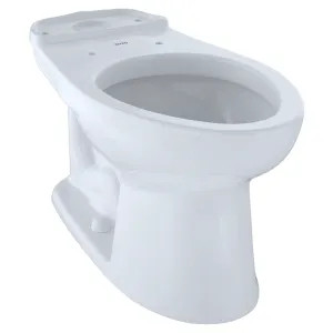 Toto C744E#01 TOTO Eco Drake and Drake Elongated Toilet Bowl, Cotton White - C744E#01
