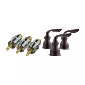 Pfister S10-430Y Pfister Avalon Series Tuscan Bronze 3-Handle Rebuild Kit with Stems and Seats - S10-430Y