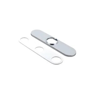 Delta RP64070 Delta Trinsic 8in Chrome Escutcheon and Gasket for 9159-DST, 9959-DST, and 19933-DST Single-Handle Pull-Down Faucets - RP64070