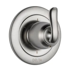 Delta T11994-SS Delta Linden 6-Function Diverter Valve Trim, Lever Handle, 3-Port, Stainless Steel - T11994-SS