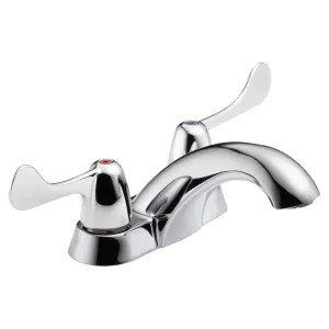 Delta 2529LF-LGHDF Delta 2529LF-LGHDF Commercial Two-Handle Lavatory Faucet, No Lift Rod Hole