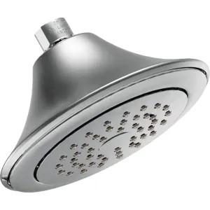 Moen S6335EP Moen Rothbury 6-1/2in Single-Spray Function Shower Head, Eco-Performance Showerhead, 2.0 GPM, Full Spray, WaterSense Certified, Chrome - S6335EP
