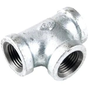 Commodity  GALT1 Galvanized Tee, 1 Inch