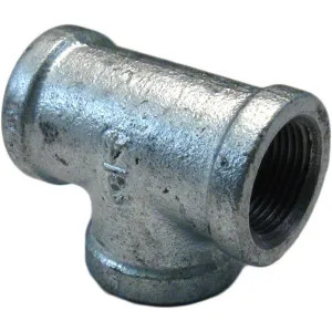 Commodity  GALT34 Galvanized Tee, 3/4 Inch