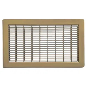 Shoemaker 1600-4X30 4x30 Driftwood Tan Vent Cover (Steel Honeycomb Construction) - Shoemaker 1600