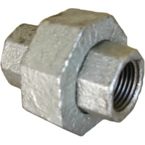 Commodity GALU12 Galvanized Union, 1/2 Inch