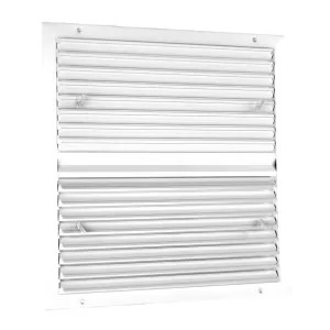 Shoemaker 450-24X24 Shoemaker 450-24X24 High-Velocity Multi-Louver Flush Diffuser - Soft White 
