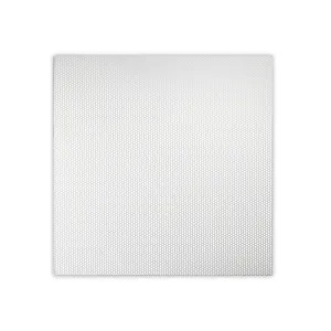 Shoemaker PT-2X4 2' x 4' Perforated T-Bar Panel, White - Shoemaker PT-2X4