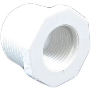 Commodity  PVCB112TT Schedule 40 PVC Bushing, 1 x 1/2 Inch