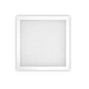 Shoemaker 600PT-1X2-6 1' x 2' Perforated Return Air Grille T-Bar w/ Frame, 6