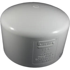 Commodity  PVCCAP6 Schedule 40 PVC Slip Cap, 6 Inch