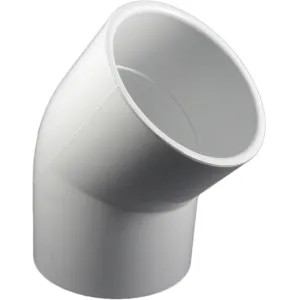 Commodity PVCL453 Schedule 40 PVC 45 Degree Elbow, 3 Inch