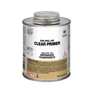 Commodity  Clear Primer for PVC and CPVC, Pint