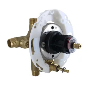 Kohler 11748-KS-NA Kohler K-11748-KS-NA Rite-Temp Pressure Balancing Shower Rough-In Valve w/ Push Button Diverter, Stops, 1/2